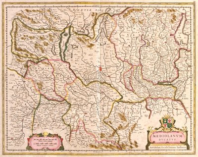 Lombardie, Itálie od Frederick de Wit