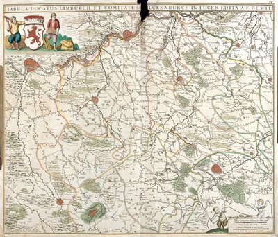 Lucembursko od Frederick de Wit