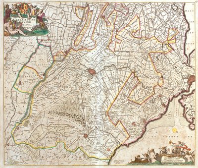 Utrecht, Severní Holandsko, Limburg, Gelderland, Nizozemsko od Frederick de Wit