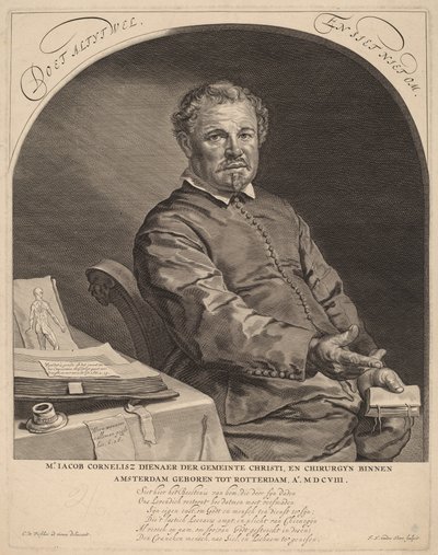 Jacob Cornelius od Frederik Hendrik van den Hove after Cornelis Visscher