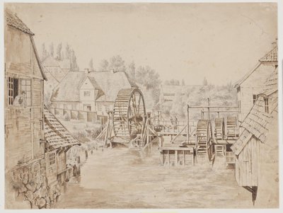 Salinmølle. Oldesloo od Frederik Rohde