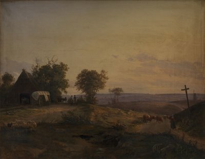 Pohled na okres poblíž Segeberg, Německo od Frederik Rohde