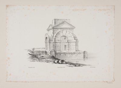 Architektonický motiv od Frederik Schepelern