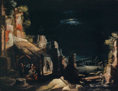 Klanění pastýřů od Frederik Valckenborch