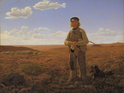 Jutský ovčák na Maurech od Frederik Vermehren