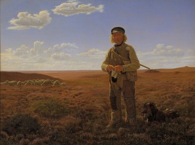 Jutský ovčák na Maurech od Frederik Vermehren