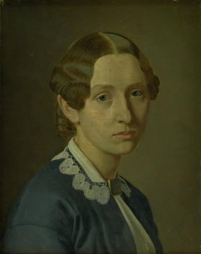 Thomasine Ludvigne Vermehren, rozená Grüner, umělcova manželka od Frederik Vermehren