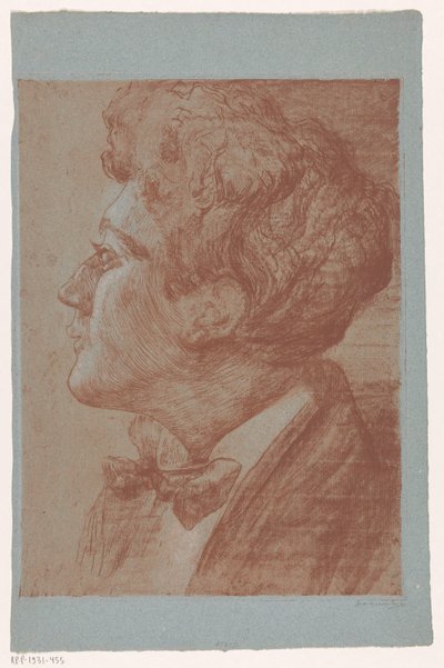Portrét neznámého muže od Frederika Henriëtte Broeksmit (signed by artist)