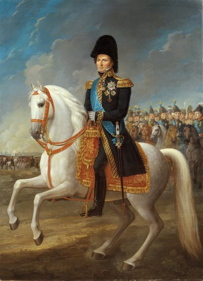 Portrét Jean Baptiste Jules Bernadotte (1763-1844), maršál Francie, král Švédska a Norska od Fredric Westin