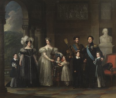 Rodina Bernadotte, 1837 od Fredric Westin