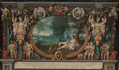 Nymfa z Fontainebleau. od French
