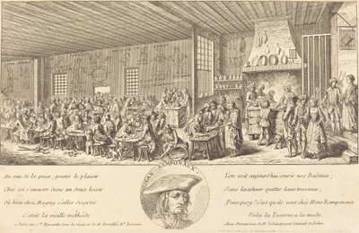 Kabaret z Ramponaux od French 18th Century