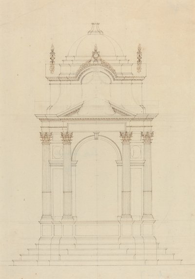 Design pro Baldaquina od French 18th Century