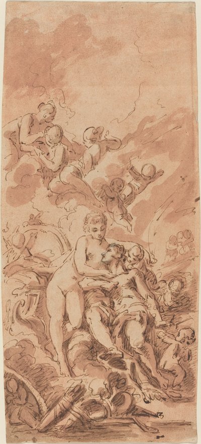 Venuše v Forge of Vulcan od French 18th Century