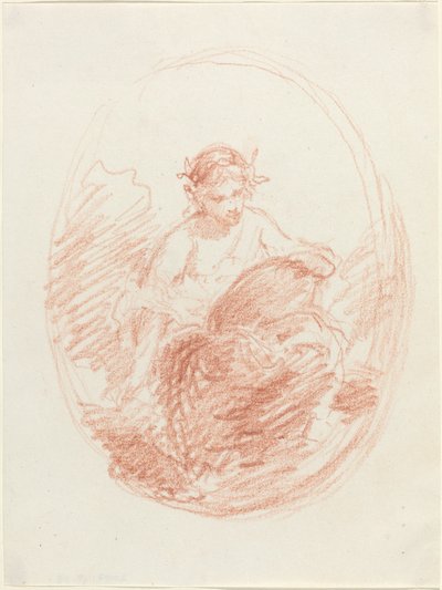 Alegorická postava od French 19th Century