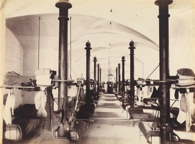 Strážní komnaty, Papežský palác, Avignon, Francie od French 19th Century