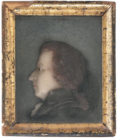 Portrét Wolfganga Amadea Mozarta 1756-1791, cca 1778 od French Master