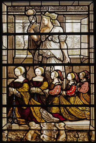 Portrét dcer Anny de Montmorency 1493-1567 a Madeleine Savojské 1510-1586, 1544 od French Master