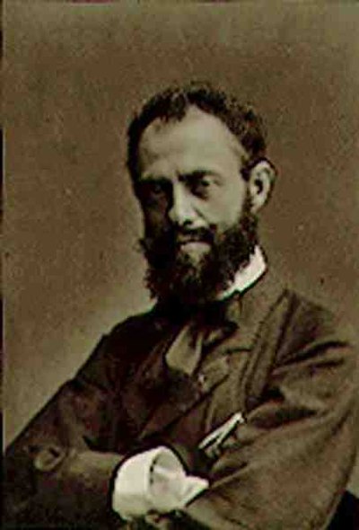 Adolphe Belot (1829-90), z "Galerie Contemporaine", asi 1874-78 (čb fotografie) od French Photographer