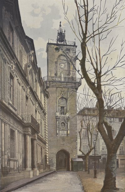 Aix, radnice a zvonice od French Photographer