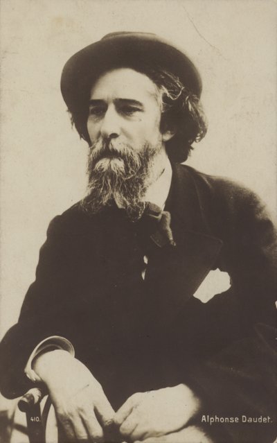 Alphonse Daudet (1840-1897), francouzský romanopisec od French Photographer