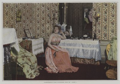 Americká sopranistka Sybil Sanderson v titulní roli v opeře Julese Masseneta Thais (barevné foto) od French Photographer