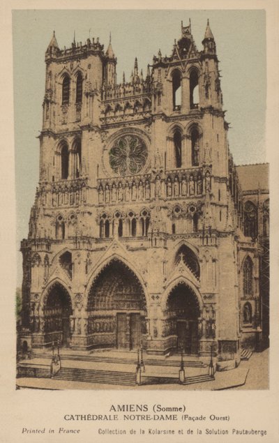 Amiens, katedrála Notre Dame od French Photographer