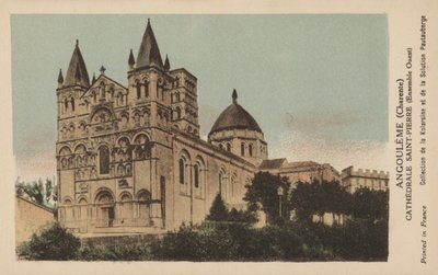 Angouleme, Charente, katedrála Saint-Pierre od French Photographer