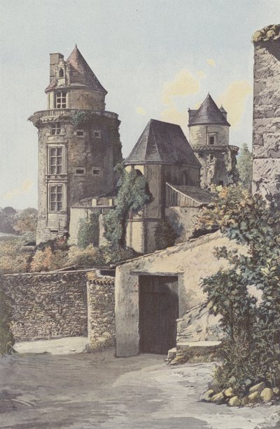 Apremont, zámek, rohová věž a kaple od French Photographer