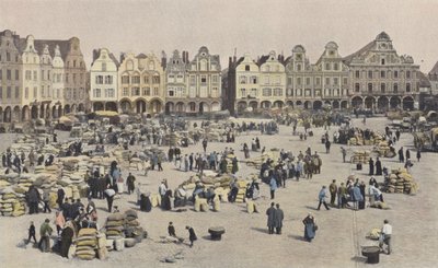 Arras, La Grande Place, den obilí od French Photographer