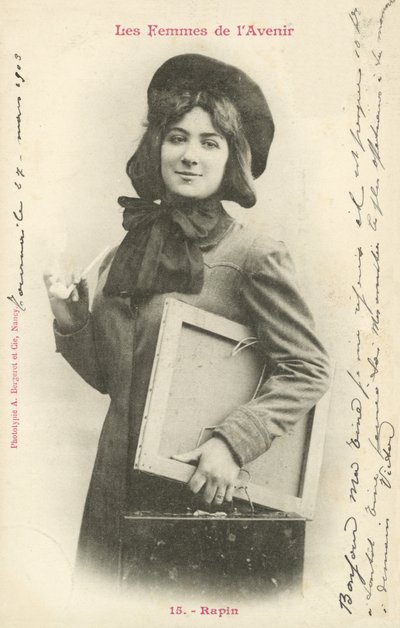 Umělkyně, žena Budoucnosti od French Photographer