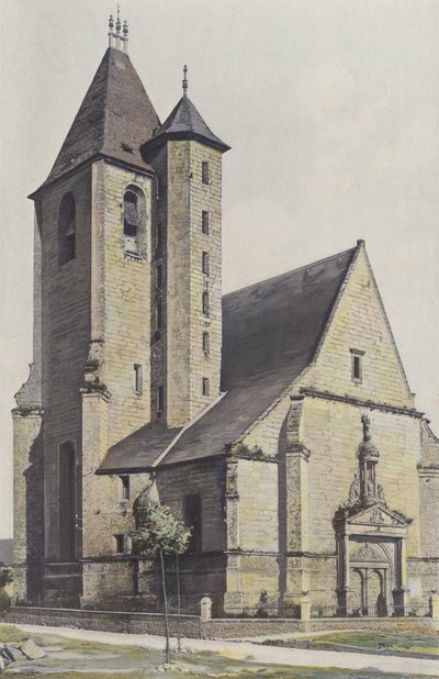 Assier, Church, Ensemble N O od French Photographer