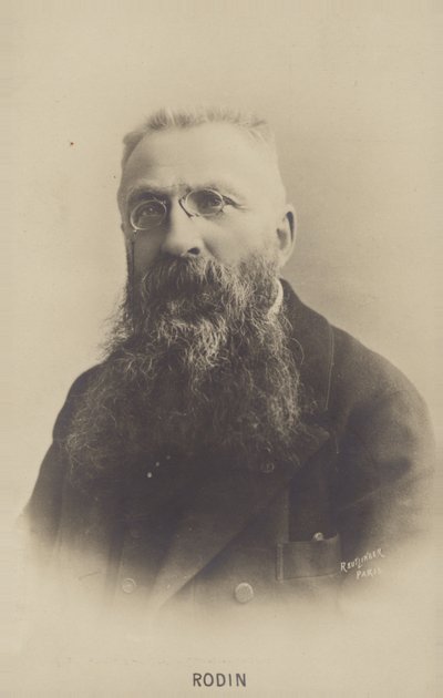 Auguste Rodin, francouzský sochař od French Photographer
