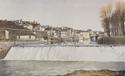 Aurillac, Staré domy na březích Jordanne od French Photographer