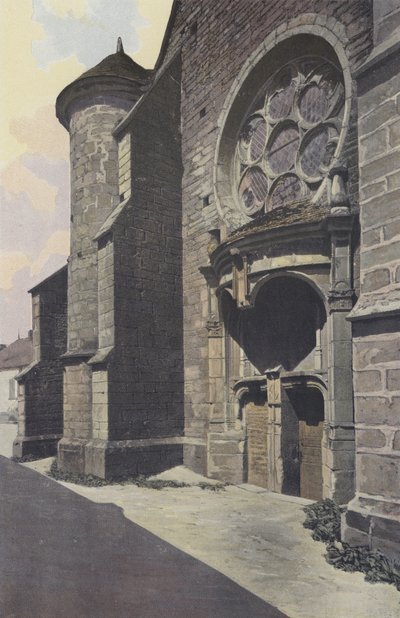 Avirey-Lingey, kostel Avirey, brána S od French Photographer