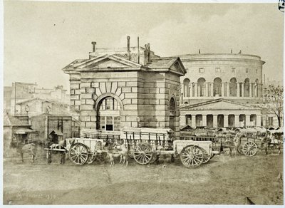 Barriere de Pantin la Villette na snímku „bariéry Paříže“ od Gouviota od French Photographer