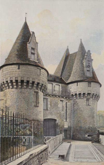 Bazouges, věžičky hradu od French Photographer