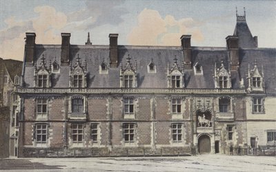 Blois, zámek, vnější fasáda křídla Ludvíka XII od French Photographer