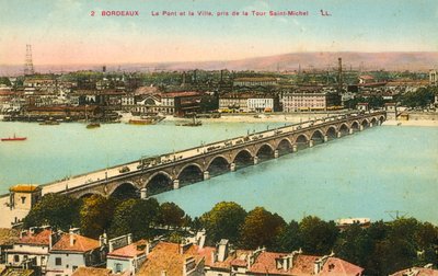 Bordeaux, Most, Město od French Photographer