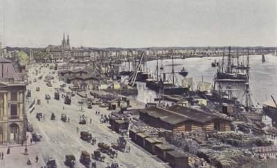Bordeaux, Place Richelieu, Quays Louis XVIII, Chartrons a Bacalan od French Photographer