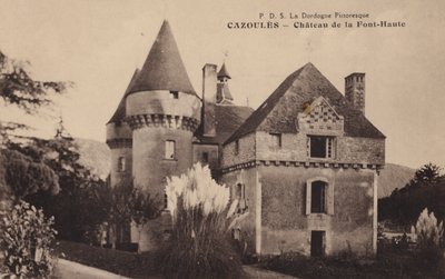 Cazoules, Chateau De La Fonte-Haute od French Photographer