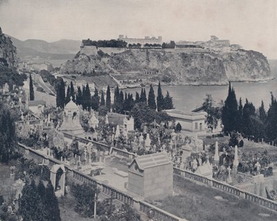 Hřbitov v Monaku (černobílá fotografie) od French Photographer