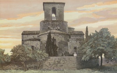 Chabrillan, Starý kostel, Apsida od French Photographer