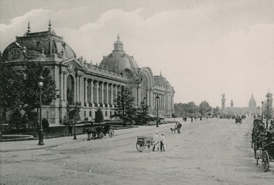 Champs-Elysees, Let Petit Palais, Champs Elysees, Malý palác (fotoryt) od French Photographer