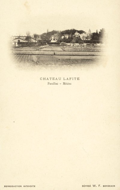 Chateau Lafite, Pauillac, Medoc od French Photographer