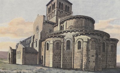 Chatel-Montagne, Church, Together S E od French Photographer
