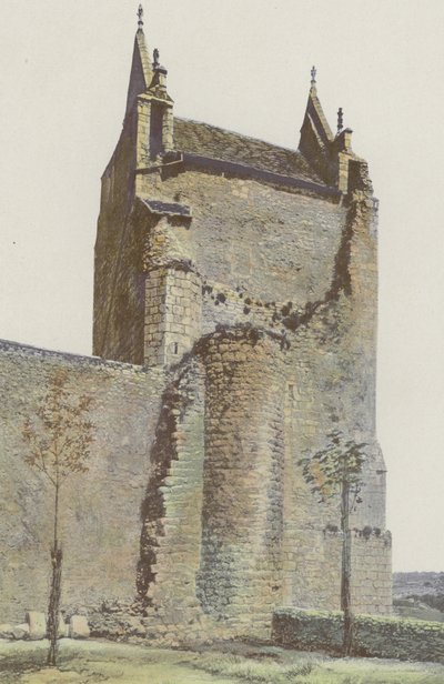 Chauvigny, Chateau dHarcourt, Ensemble S od French Photographer