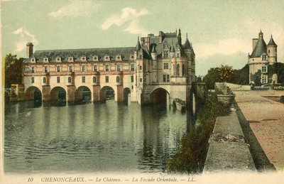 Chenonceaux, zámek, východní fasáda od French Photographer
