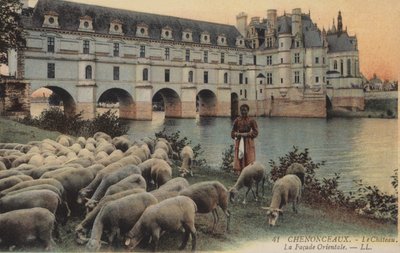 Chenonceaux, Zámky, Východní průčelí od French Photographer