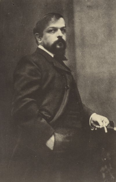 Claude Debussy , francouzský skladatel (1862-1918) od French Photographer